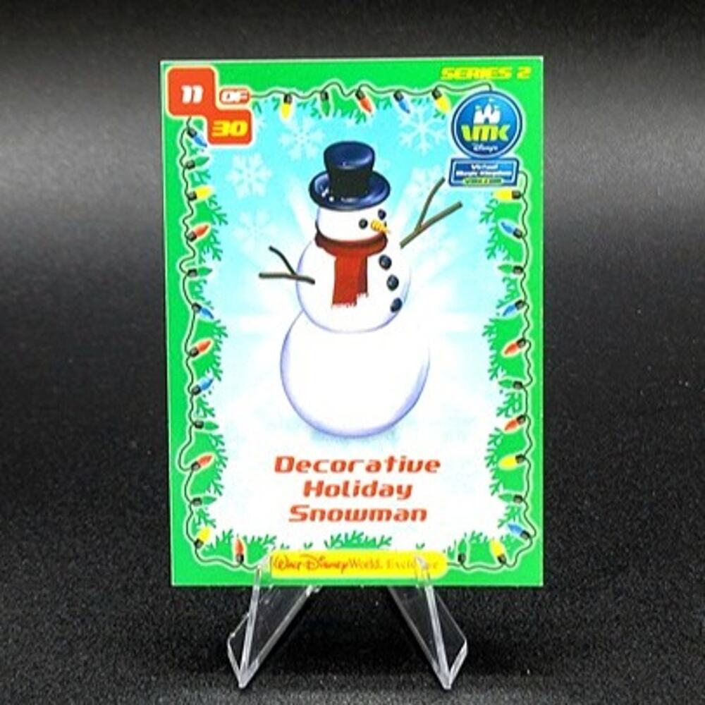 Virtual Magic Kingdom VMK Decorative Holiday Snowman